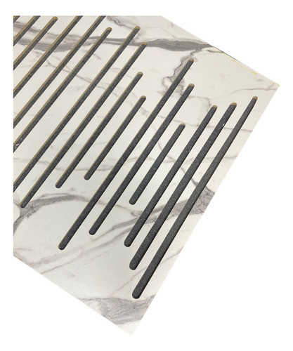 Difusor Acústico Mdf Wave C/4 Unidades - Marmorato 0