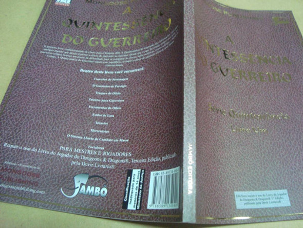 Livro Quintessencia Do Guerreiro / D20 System 1 Livro Quintessencia Do Guerreiro / D20 System 1