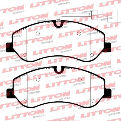 Juego De Pastillas De Freno Ford Transit 14/17 0