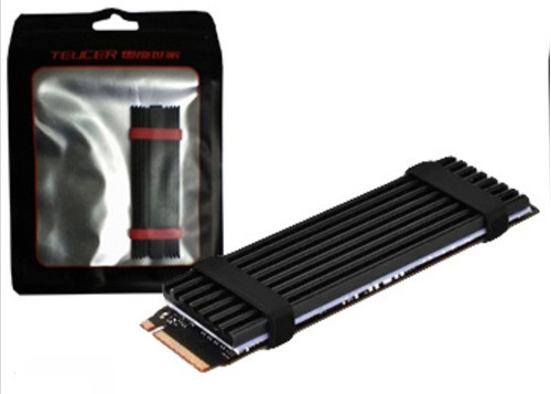 Disipador Disco M2 Ssd Nvme 2280 22x73mm Con Pad Termico. 0