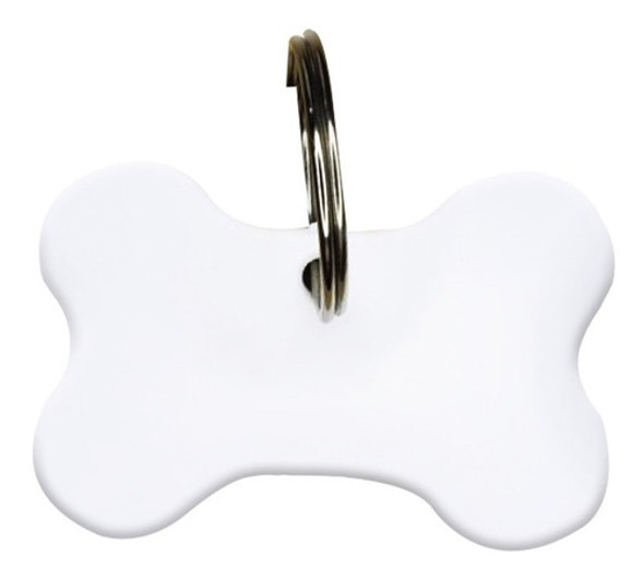 Llavero Hueso Polimero Plastico Sublimable X 100 0
