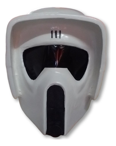 Casco Starwars Clon Blanco Cosplay Impresión 3d 0