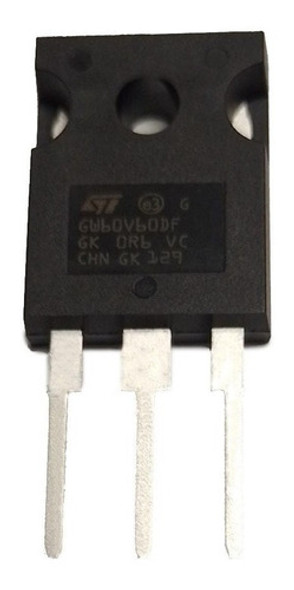 Transistor Igbt Stgw60v60df Gw60v60 Stgw60v60 60a 600v 375w 0