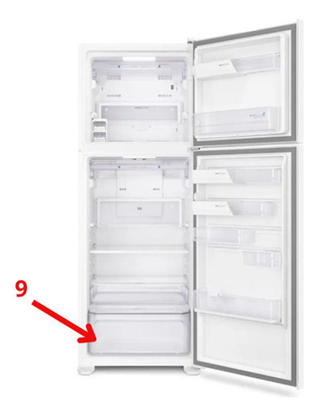Gaveta Legumes Maior Geladeira Electrolux Df56 | 9 1