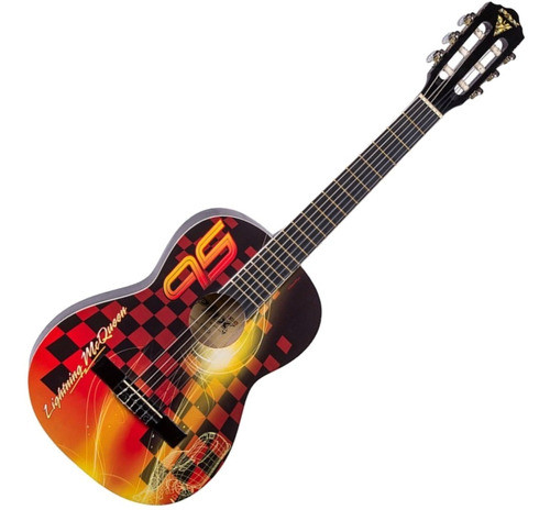 Violão Phx Infantil Carros Acústico Cars Disney Vjc3 0