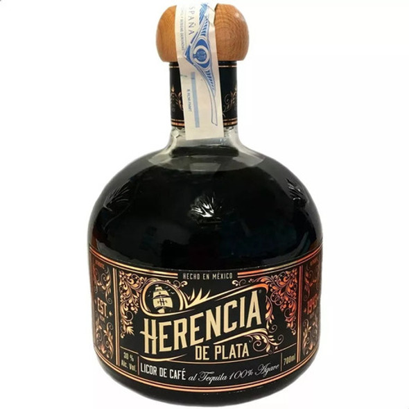 Tequila Herencia De Plata Café + Reposado Puro De Agave - X2 1