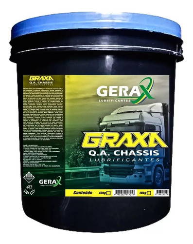 Graxa Para Chassis Rolamento Cabos Pinos Manual 10kg 0