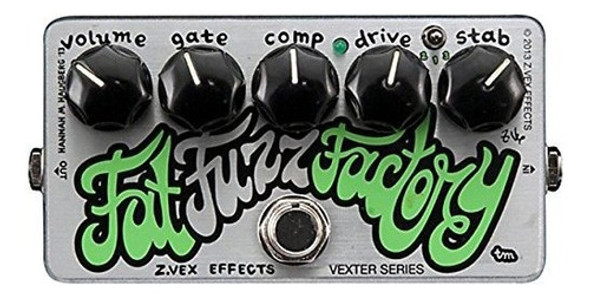 Zvex Fat Fuzz Factory Germanium Fuzz Pedal De Guitarra Gris 0 Zvex Fat Fuzz Factory Germanium Fuzz Pedal De Guitarra Gris 0
