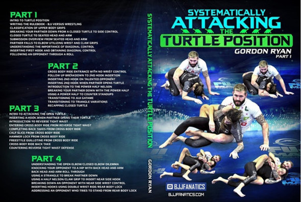 Jiu-jitsu Gordon Ryan Systematically Atacking The Turtle 0