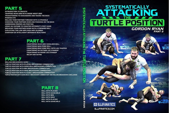 Jiu-jitsu Gordon Ryan Systematically Atacking The Turtle 1