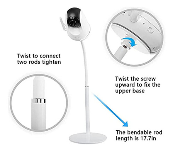 Koroao Baby Monitor Mount ,universal Y Flexible Vava Y Hipp 1