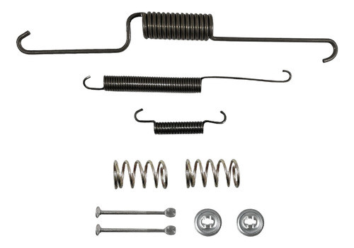 Kit Resortes Patines Freno Volkswagen Amarok 4x4 Trasero 10- 0