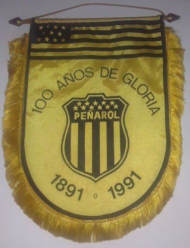 Banderin De Peñarol 100 Años . 0