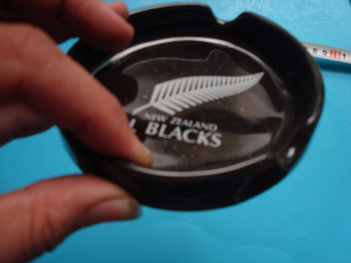 Antiguo Cenicero Propaganda All Blacks New Zealand Rugby 1