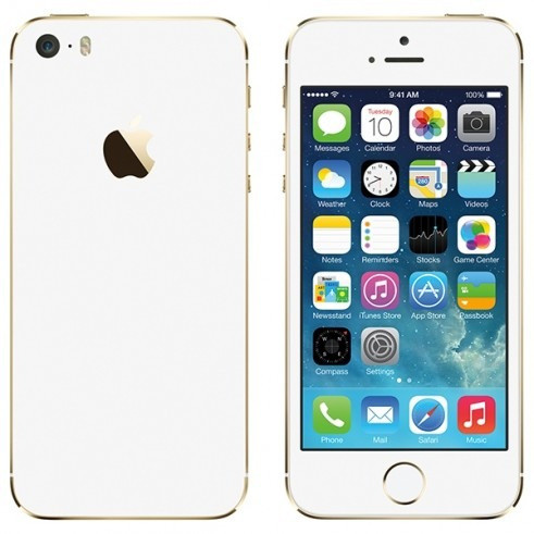 Styker Skin Premium Jateado Fosco Branco - iPhone 5 0
