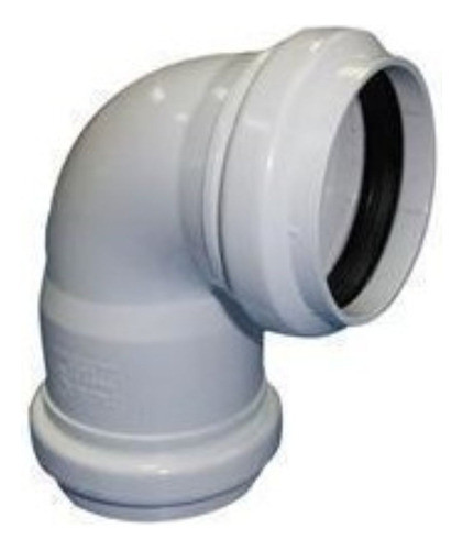 Kit Codo 90° H-h40mmcrto Tigre Pvc Junta Elástica X5unidades 1