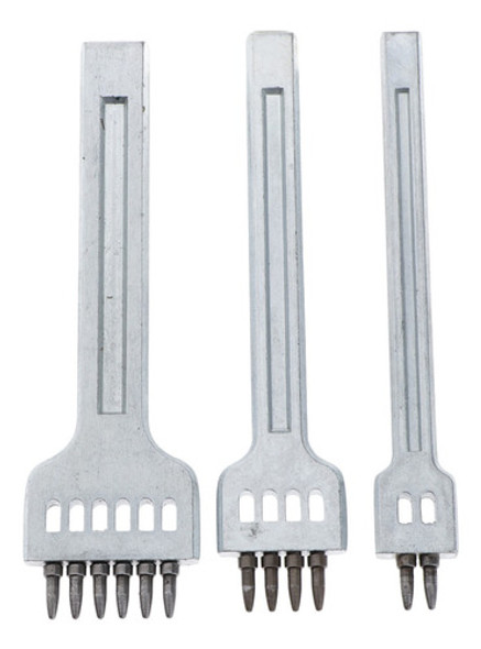 3 Peças De Aço Carbono 4 Mm Para Em Couro Ferramenta 1