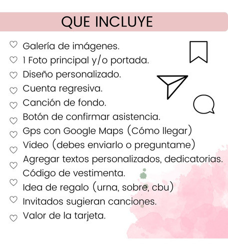 Invitacion 15 Años Tarjeta Inteligente Interactiva Whatsapp 1
