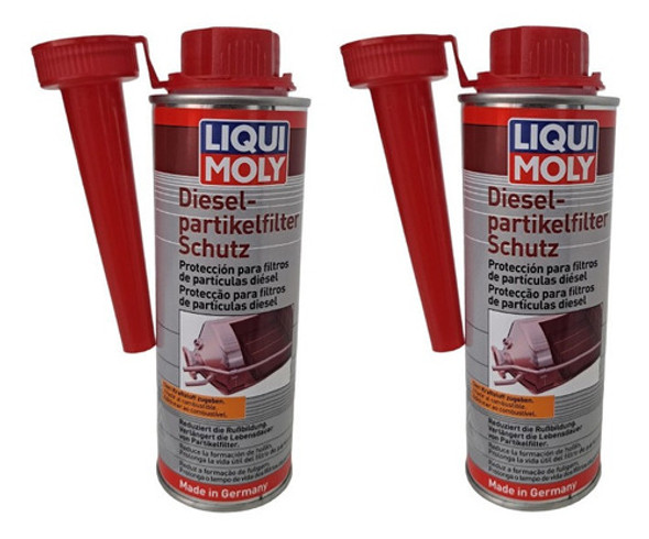 Kit X2 Limpiador Del Filtro De Particulas Liqui Moly 0