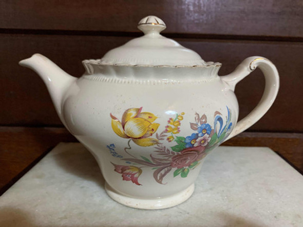Antigo Bule Para Chá Em Porcelana Inglesa J&g 0