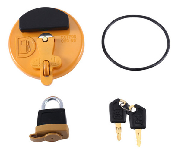 Tampa De Bloqueio Do Tanque De Combustível Com Cadeado 7x770 1