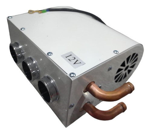 Calefaccion Universal 12 V Metal 3 Bocas Blanca Chica C/llav 0