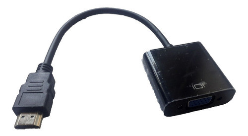 Cable Adaptador Conversor De Hdmi A Vga Full Hd Audio Video 0