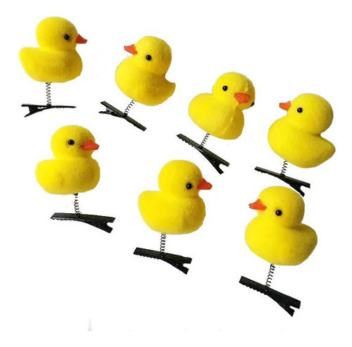 Juguete Patito Pato Kawaii X 4 Unidades 1