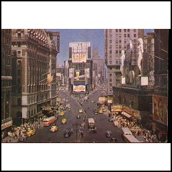 Tarjeta Postal New York City  Pepsi Cola 1950 0