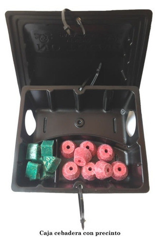 20 Cajas Cebaderas Locked Seguridad. Cebadero Ratas. Cebos Ratas 1