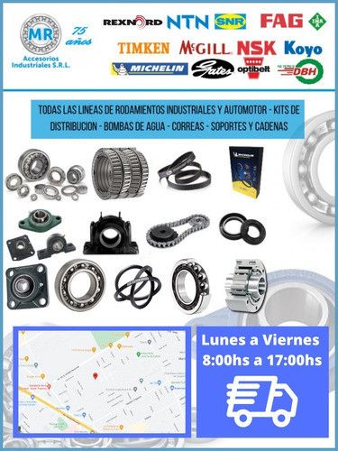 Rodamiento 6204 2rs C3 / Skf (20mm X 47mm X 14mm) 1