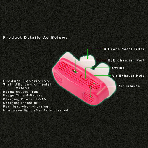 K Dispositivo De Sono Eletrônico Anti-ronco E Anti-apneia 1