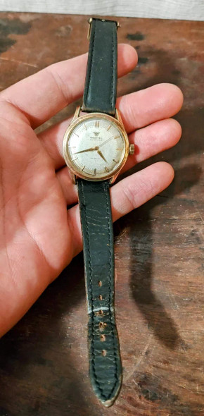 Martel Vintage Men's Mechanical Wristwatch - 1960s Hand-Wound Timepiece, 34mm Case (Used)