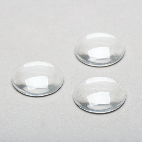 Piedras De Vidrio Para Artesania Y Joyeria De 25mm. 10pcs. 1