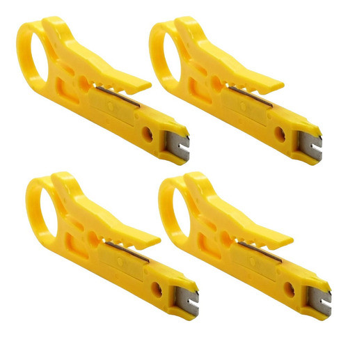 Pelacables 2 En 1 Rotativo Impactadora Red Utp Cat-5e 6a X4 0