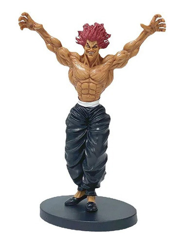 Figuro Yujiro Hanma- Baki The Grappler 22cm Importado Anime 0