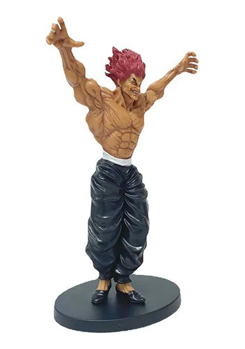Figuro Yujiro Hanma- Baki The Grappler 22cm Importado Anime 1