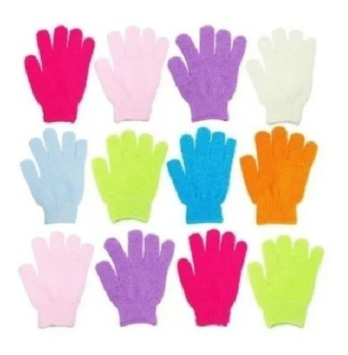 Guante Exfoliante Piel Suave, Baño, Spa, Corp.facia 12u 1