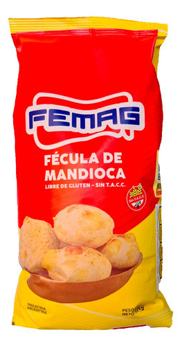 Mandioca  10 X 1kg (femag) Sin Tacc 0