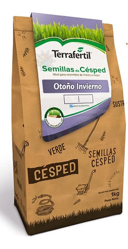 Semillas De Césped Otoño/invierno 5kg Terrafertil- Ramosgrow 0