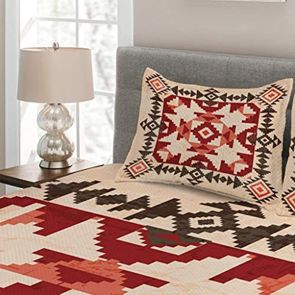 Colcha Tribal Lunarable, Patrimonio Nacional Original Pirámi 1