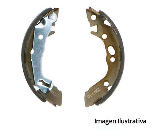 Patines Freno Gm (trw) (kit) Bremsi Chevrolet Sail 13-13 0