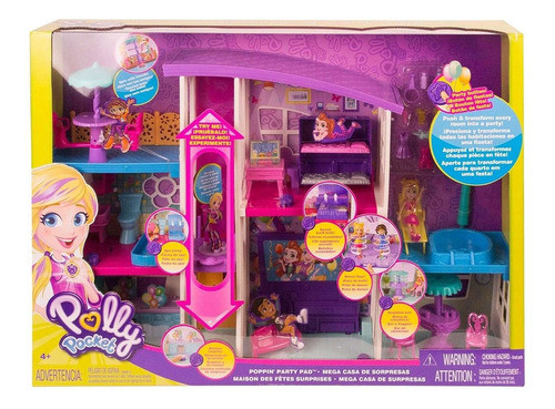 Mega Casa Sorpresa Polly Pocket - Mosca 0