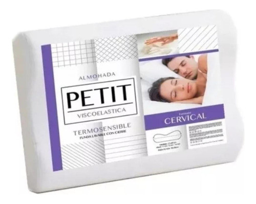 Almohada Inteligente Cervical Petit Viscoelastica Fiberball 0