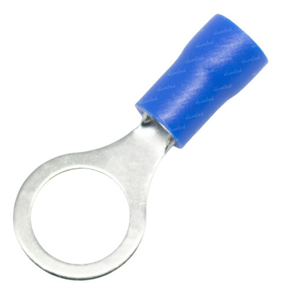 30 Terminales Preaislado Ojal Azul B6 8.4mm 1.3-2.6mm2 B06 0