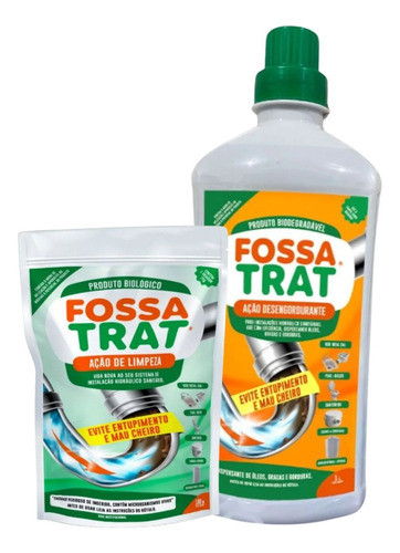 Fossatrat Limpa Encanamentos Ralos Pias Fossas Tira Gordura 0