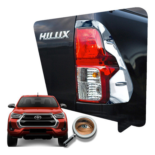 Hilux 2016 22 Par Semi Aros Luces Traseras Orig Tuningchrome 0