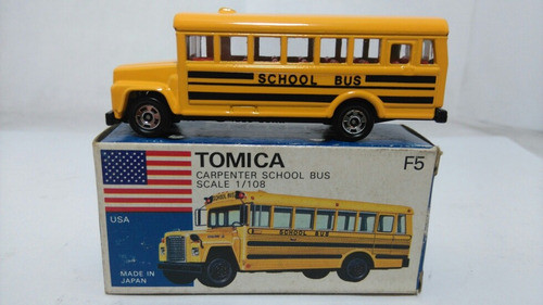 Carpenter School Bus 1:108 Tomica Milouhobbies A1919 0