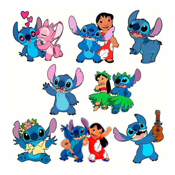Parches Termoadhesivos Lilo Y Stitch Disney Aplique Textil 2 0