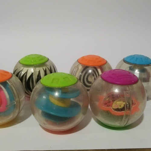 Lote De 6 Pelotas Fisherprice Originales 1